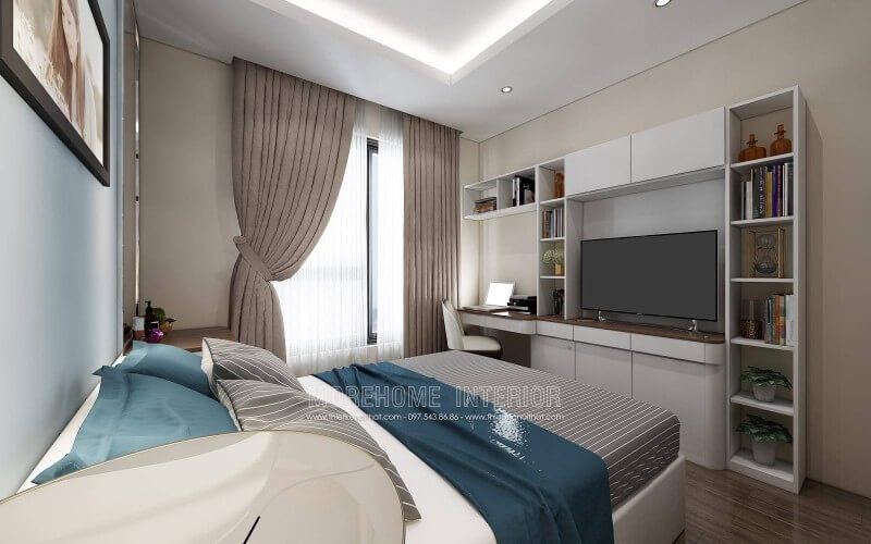 Đẹp với tuyển tập 29 công trình thiết kế phòng ngủ hiện đại căn hộ chung cư